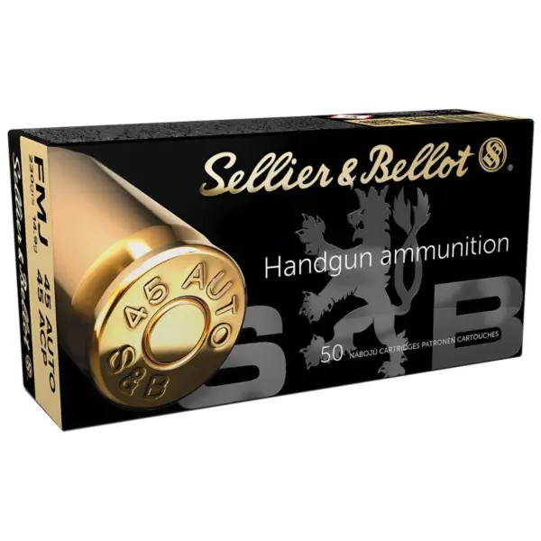 Sellier&Bellot .45 ACP 14,9g FMJ