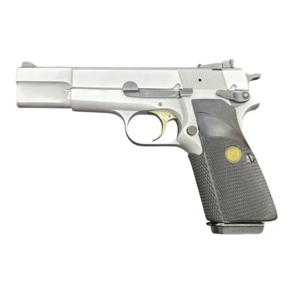 Browning HP Silver Chrome ADJ Komis
