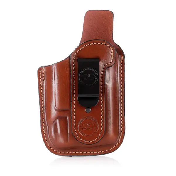 Falco Kabura skórzana IWB A118 Hyena do noszenia z ukrycia - Sub-compact z latarką/laserem Czarny