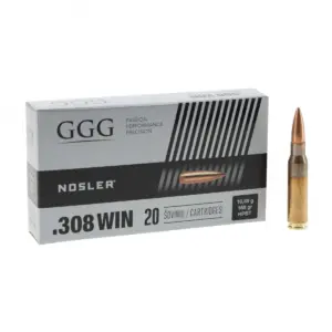GGG .308 Win. 168gr HPBT Nosler