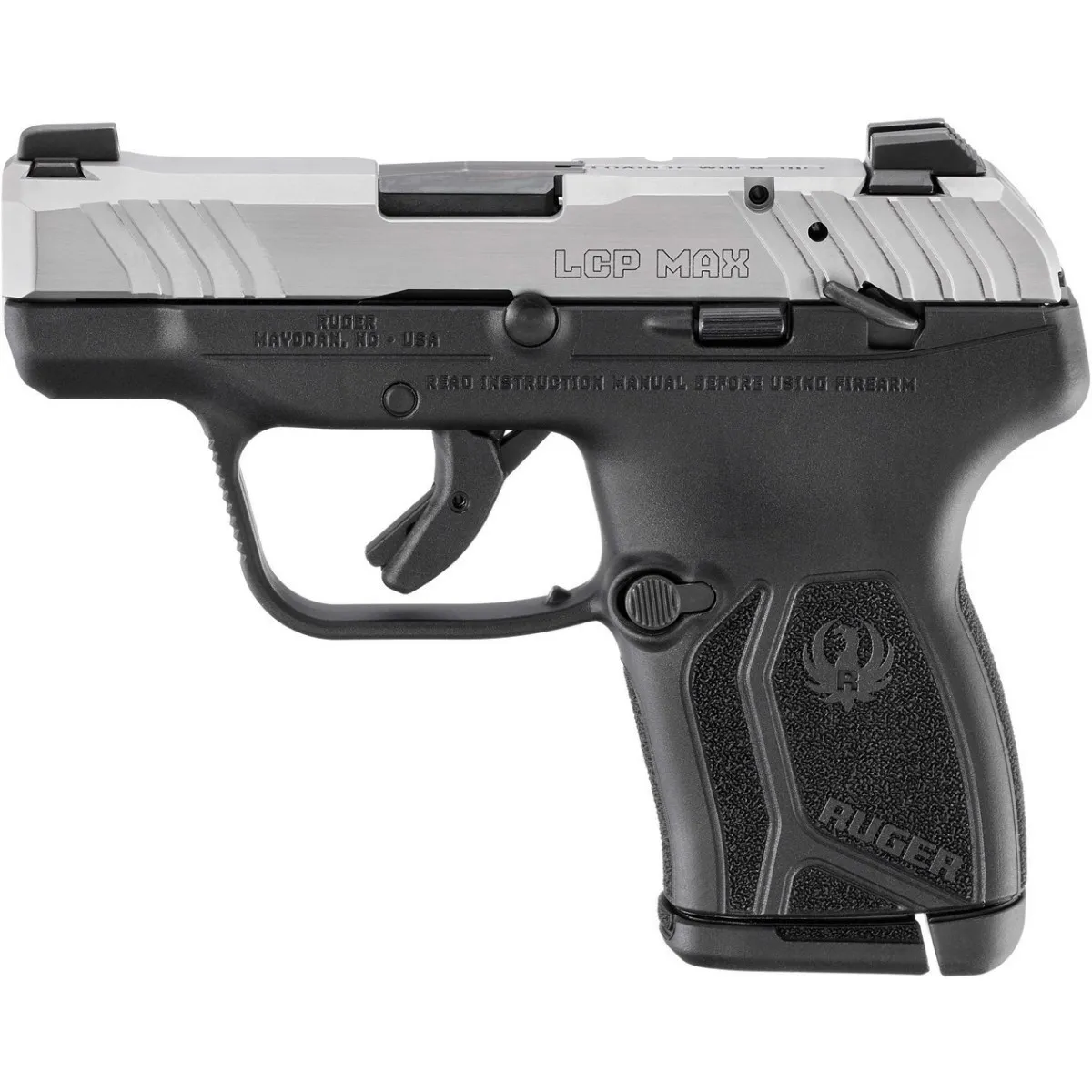 Ruger LCP Max Manual Safety, Indicator - Black - SS