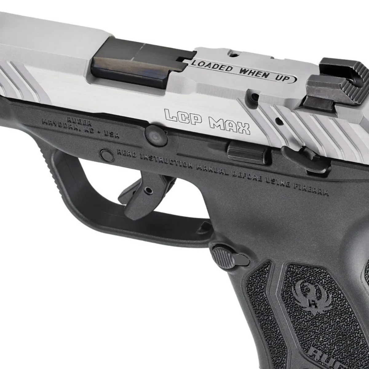 Ruger LCP Max Manual Safety, Indicator - Black - SS - obrazek 9