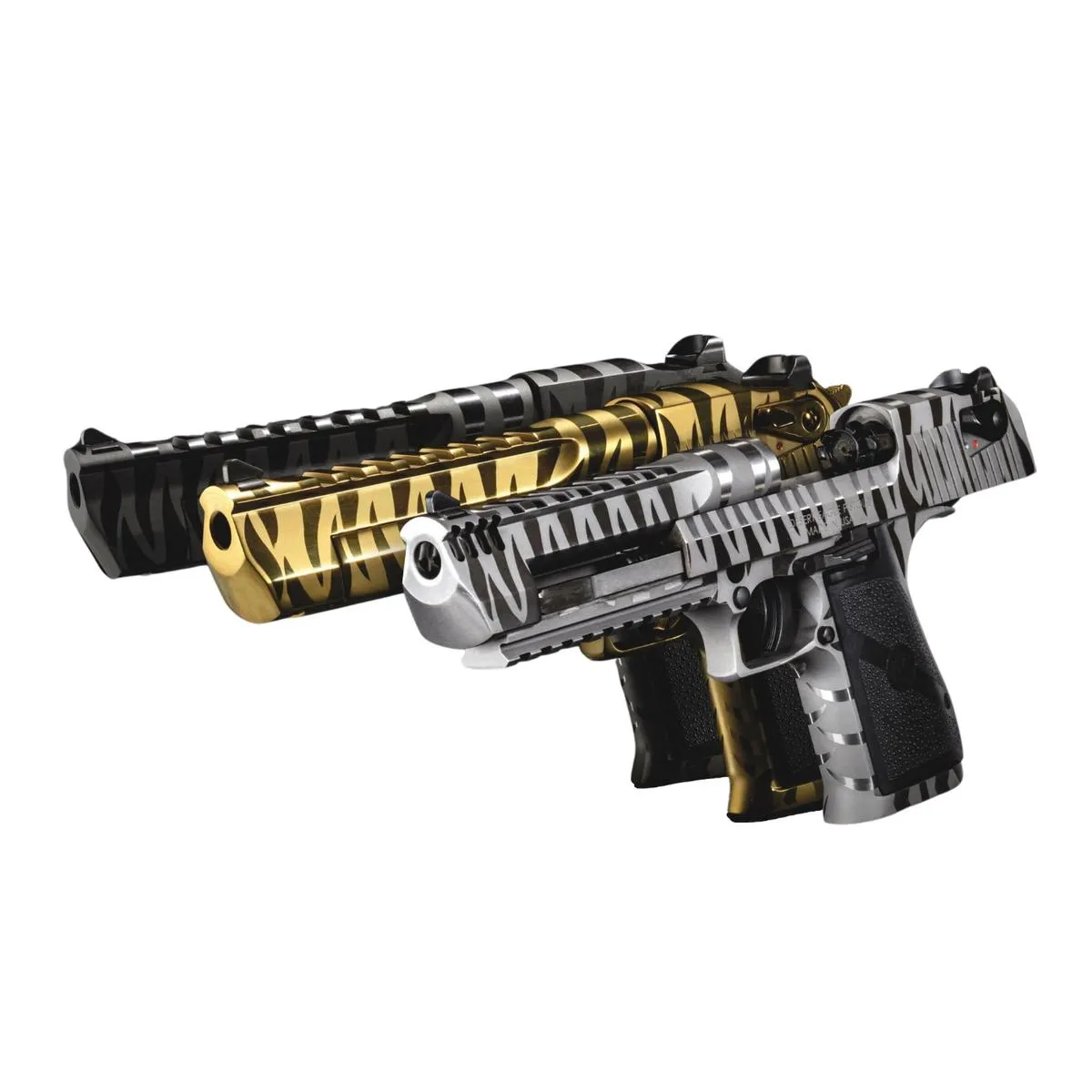 Desert Eagle XIX 6'' White Tiger Stripes MB Integral .44Magnum - obrazek 4