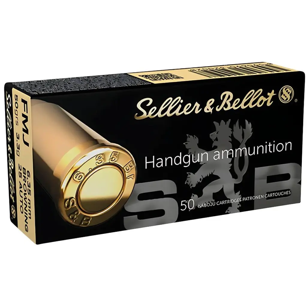 Sellier&Bellot .25 ACP/6,35 Browning 3,3g FMJ