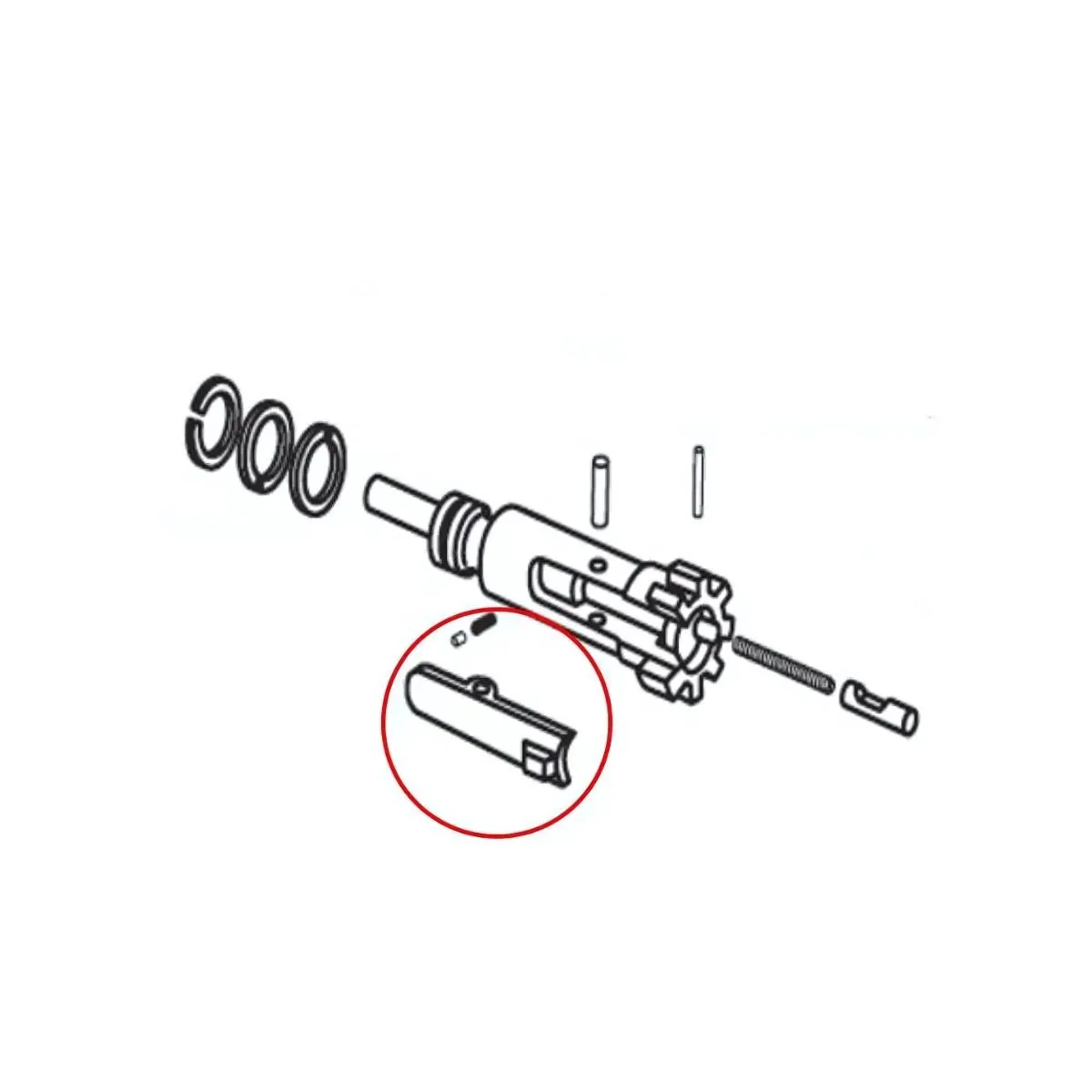 Eemann Tech - Extractor do AR-15 - obrazek 3