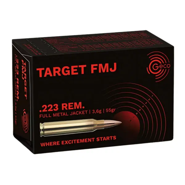 Geco .223 Rem FMJ 55gr (VM)