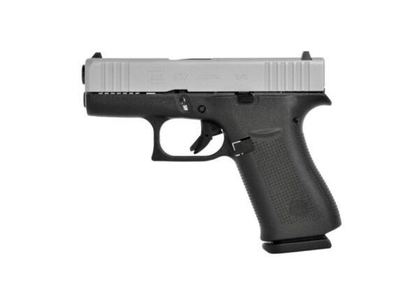 Glock 43X Silver Slide