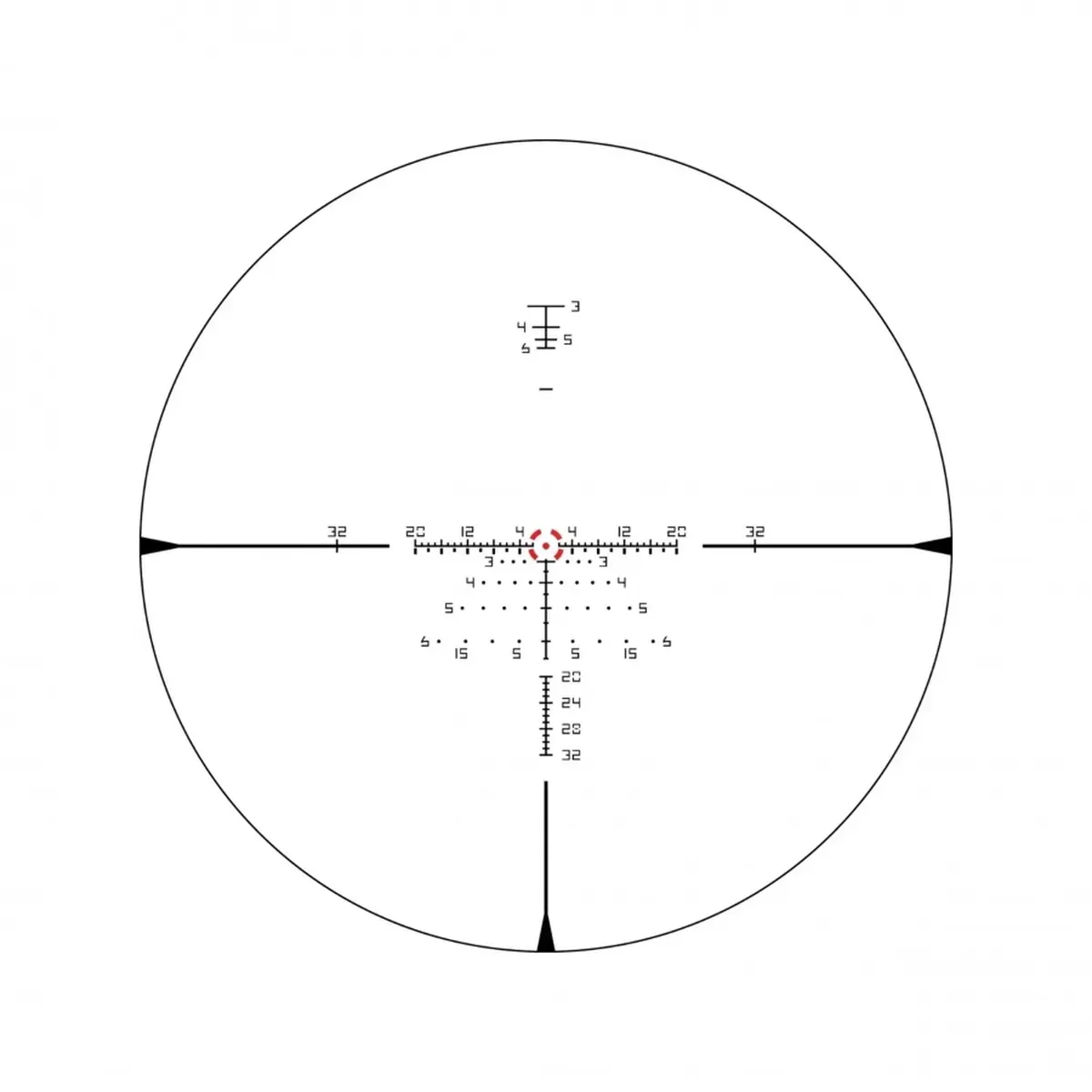 Luneta celownicza Vortex Razor III HD 1-10x24 FFP 34 mm AO EBR-9 MRAD - obrazek 3