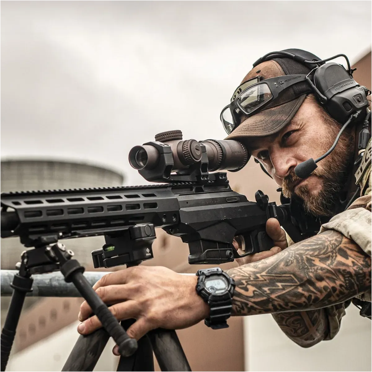 Luneta celownicza Vortex Razor III HD 1-10x24 FFP 34 mm AO EBR-9 MRAD - obrazek 9