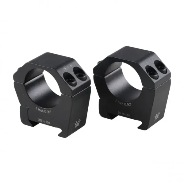 Montaż Vortex Sport Ring Tubus 1" / 2,54 cm Wysokość 0,9''