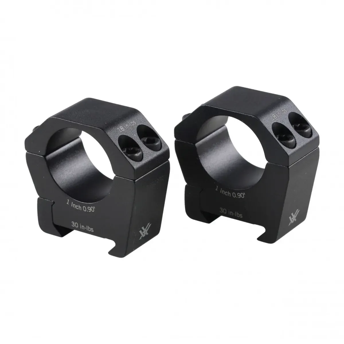 Montaż Vortex Sport Ring Tubus 1" / 2,54 cm Wysokość 0,9''