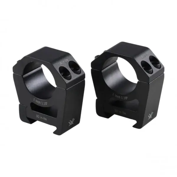 Montaż Vortex Sport Ring Tubus 1" / 2,54 cm Wysokość 1,1''
