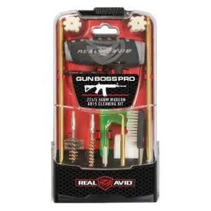 Real Avid - Zestaw do czyszczenia broni Gun Boss Pro AR-15 Cleaning Kit