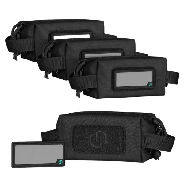 Savior - Mała torba na amunicję - Loose Sac Mini - Soft Ammo Carrier 4 sztuki - Czarna
