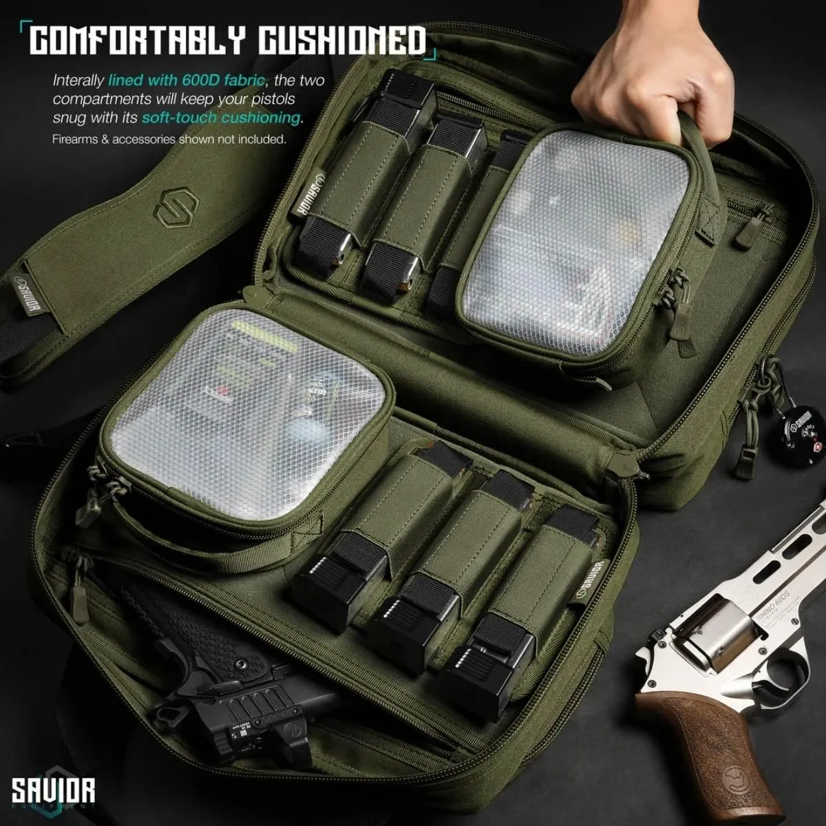 Savior - Mini Pistol Range Bag Specialist - Zielony - obrazek 2
