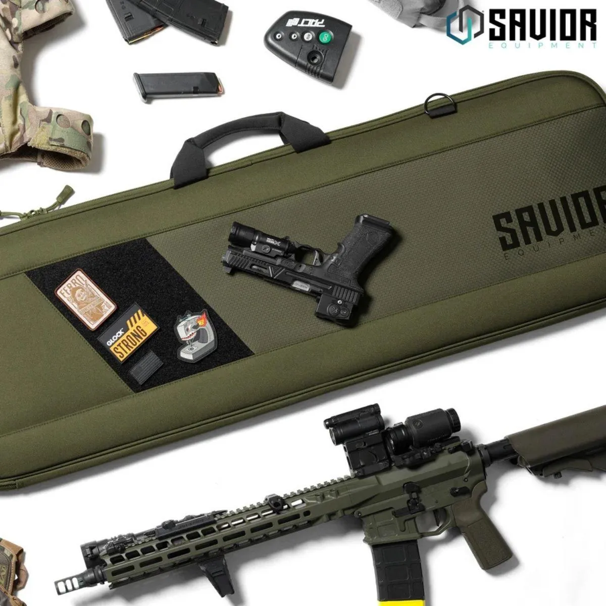 Savior - Torba Single Rifle - Specialist Series Single - 51" - Zielona - obrazek 2
