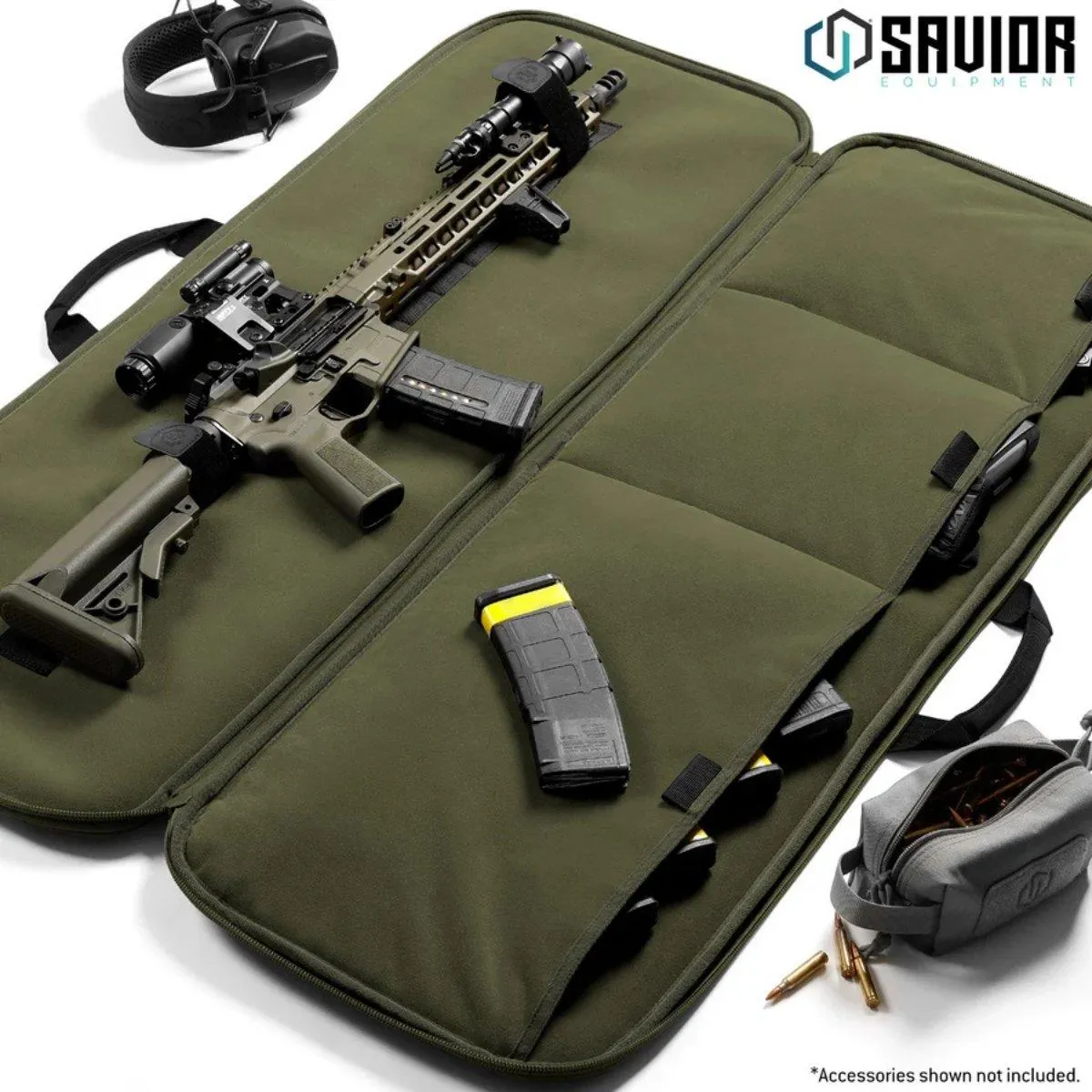 Savior - Torba Single Rifle - Specialist Series Single - 51" - Zielona - obrazek 3