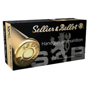 Sellier&Bellot .38 Spec. 9,6g WC