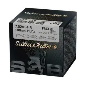 Sellier&Bellot 7,62x54 R 11,7g FMJ