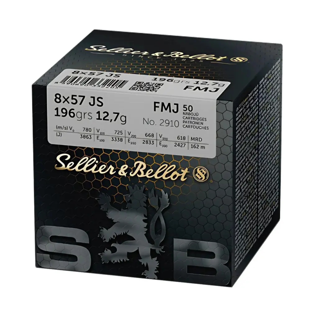 Sellier&Bellot 8x57 12,7g FMJ