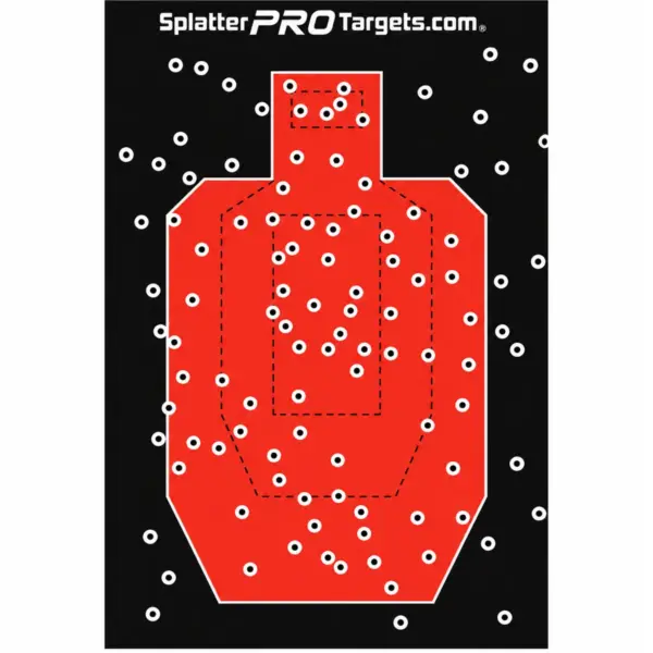 Tarcza reaktywna Splatter PRO Target IDPA 45x30