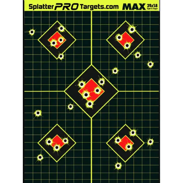Tarcza reaktywna Splatter PRO Target Snajper 60x45