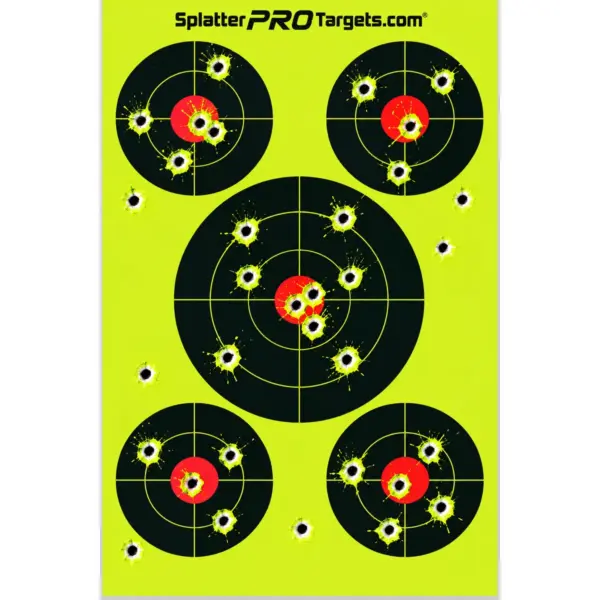 Tarcza reaktywna Splatter PRO Target Trening dubletów 60x45