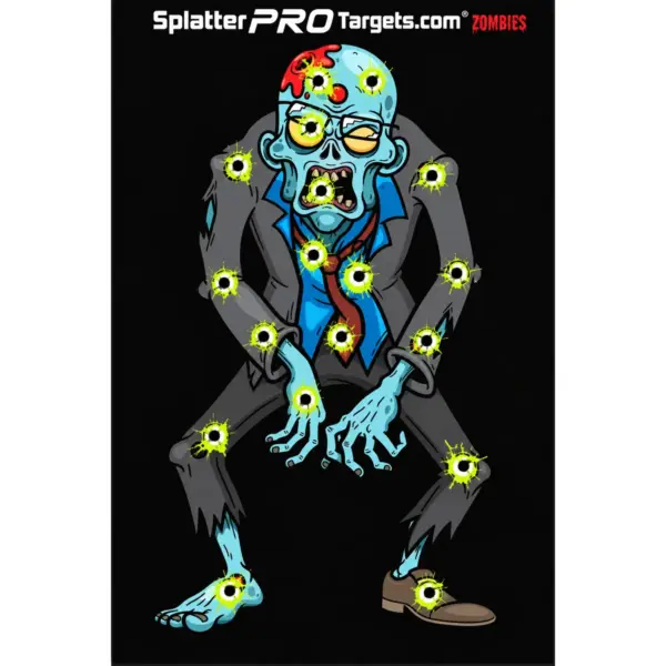 Tarcza reaktywna Splatter PRO Target Zombie1 dla dzieci 45x30